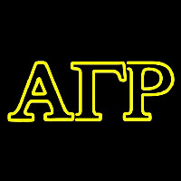 Alpha Gamma Rho Neonreclame