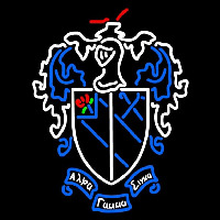 Alpha Gamma Sigma Chapters Logo Neonreclame
