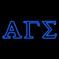 Alpha Gamma Sigma Neonreclame