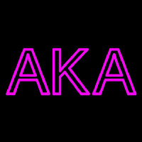 Alpha Kappa Alpha Neonreclame
