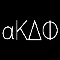 Alpha Kappa Delta Phi Neonreclame