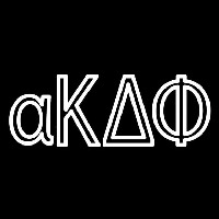 Alpha Kappa Delta Phi Neonreclame