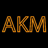 Alpha Kappa Mu Neonreclame