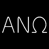 Alpha Nu Omega Neonreclame
