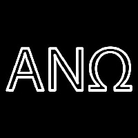 Alpha Nu Omega Neonreclame