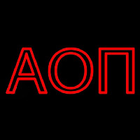 Alpha Omicron Pi Neonreclame