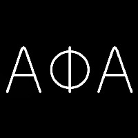 Alpha Phi Alpha Neonreclame