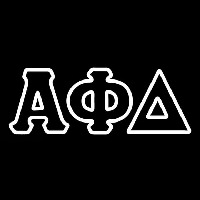 Alpha Phi Delta Neonreclame
