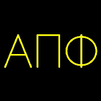 Alpha Pi Phi Neonreclame
