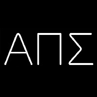 Alpha Pi Sigma Neonreclame