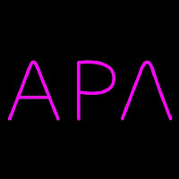 Alpha Rho Lambda Latina Greek Neonreclame
