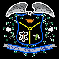 Alpha Sigma Kappa Logo Neonreclame