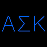 Alpha Sigma Kappa Neonreclame