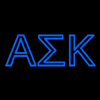Alpha Sigma Kappa Neonreclame