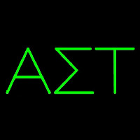 Alpha Sigma Tau Neonreclame