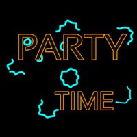 And Party Time 1 Neonreclame