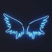 Angel Wings Neonreclame
