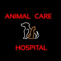 Animal Care Hospital Logo Neonreclame