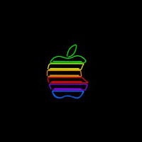 Apple Neonreclame