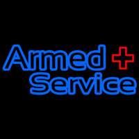 Armed Service Neonreclame