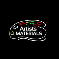 Artists Materials Neonreclame