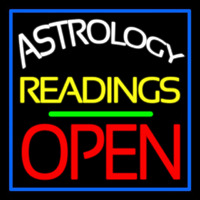 Astrology Readings Open And Green Line Neonreclame