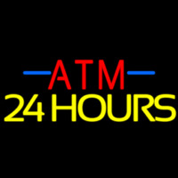 Atm 24 Hrs 1 Neonreclame