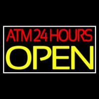 Atm 24 Hrs Open 2 Neonreclame