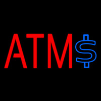 Atm With Dollar Symbol 2 Neonreclame