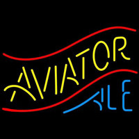 Aviator Ale Beer Sign Neonreclame