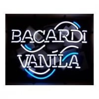 BACARDI VANILA LOGO Neonreclame