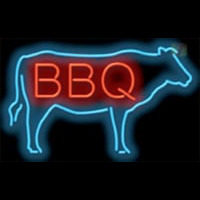 BBQ COW Neonreclame