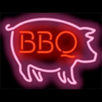 BBQ PIG Neonreclame