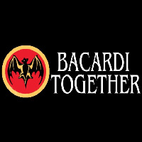 Bacardi Bat Together Rum Sign Neonreclame
