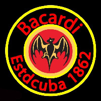 Bacardi Estdcuba 1862 Rum Sign Neonreclame