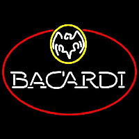 Bacardi Oval Rum Sign Neonreclame