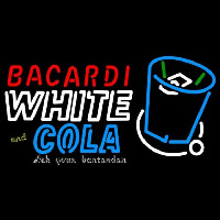 Bacardi White And Coke Rum Sign Neonreclame