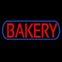 Bakery Blue Border Neonreclame