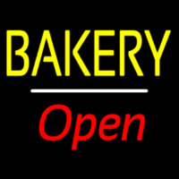 Bakery Open White Line Neonreclame