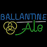 Ballantine Ale Yellow Beer Neonreclame