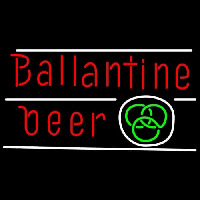 Ballantine Green Logo Beer Neonreclame