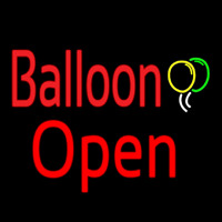 Balloon Open Neonreclame
