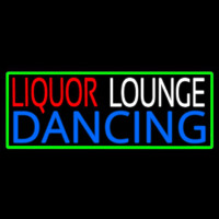 Bar Liquor Lounge Dancing With Wine Glasses Neonreclame