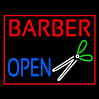 Barber Open Neonreclame