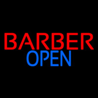 Barber Open Neonreclame