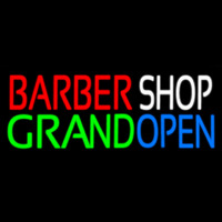 Barber Shop Grand Open Neonreclame