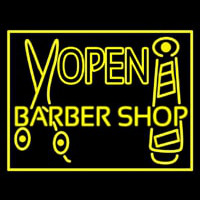 Barber Shop Open Neonreclame