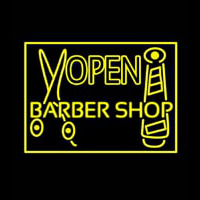 Barber Shop Open Neonreclame