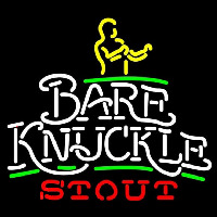 Bare Knuckle Stout Neonreclame