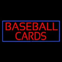 Baseball Cards Neonreclame